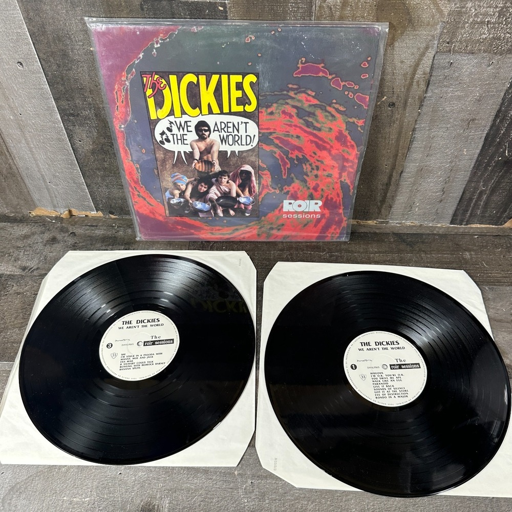 The Dickies - We Aren't The World! LP Vinyl Roir Sessions DANLP065